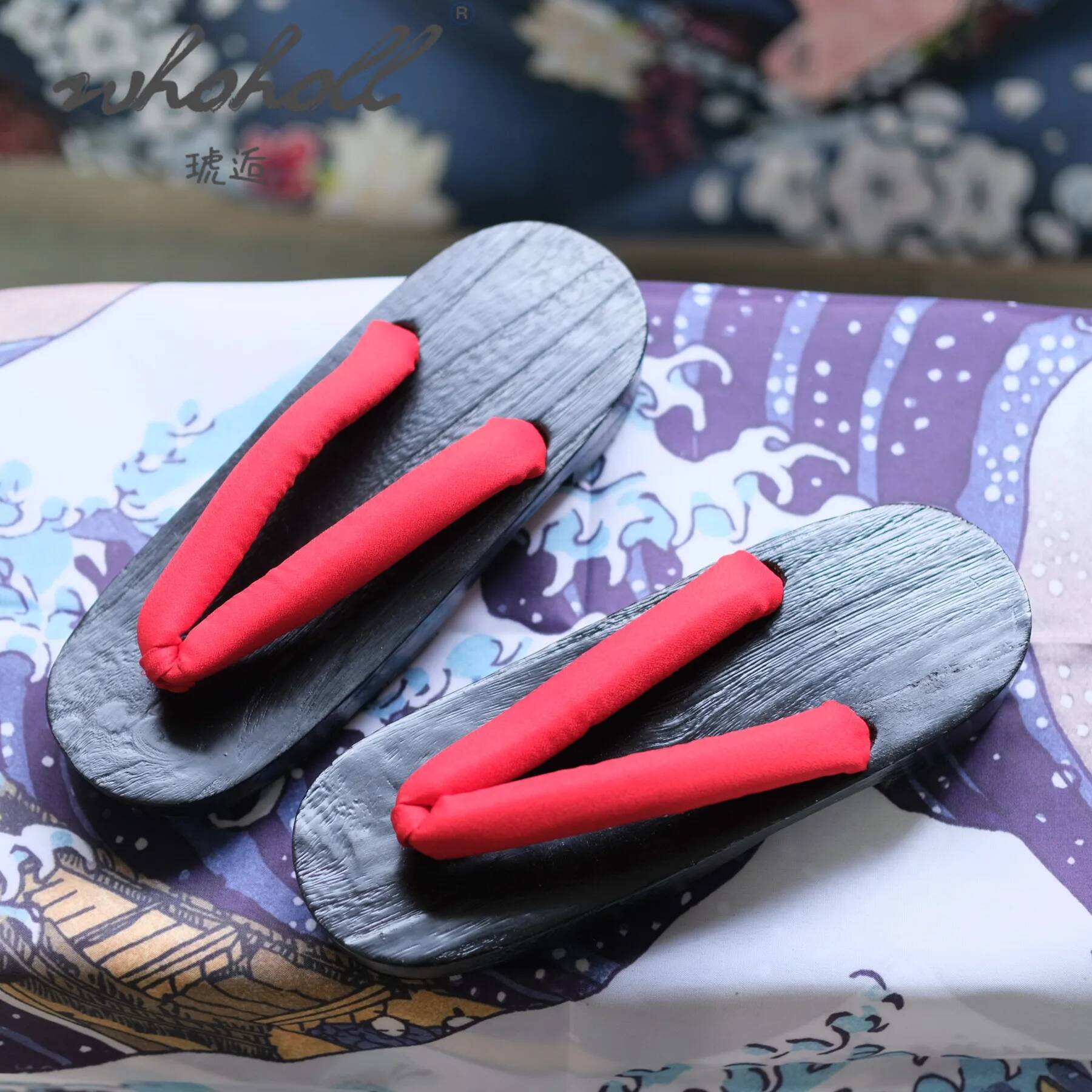 Geta Wooden Sandal - Donne estive in legno giapponese Geta