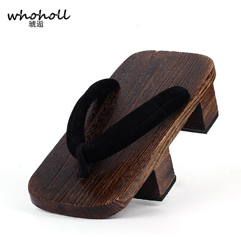 Geta Wooden Sandal - WHOHOLL Geta Sandali a due denti