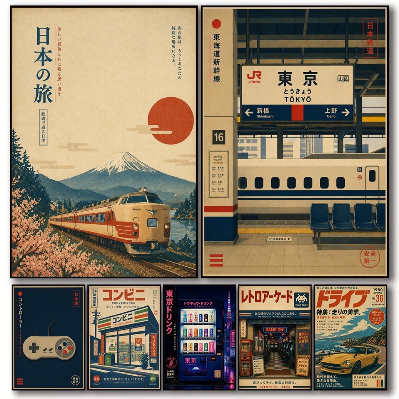 Poster Vintage Giapponese Stil - Japanese Lifestyle Store recensione e prezzo